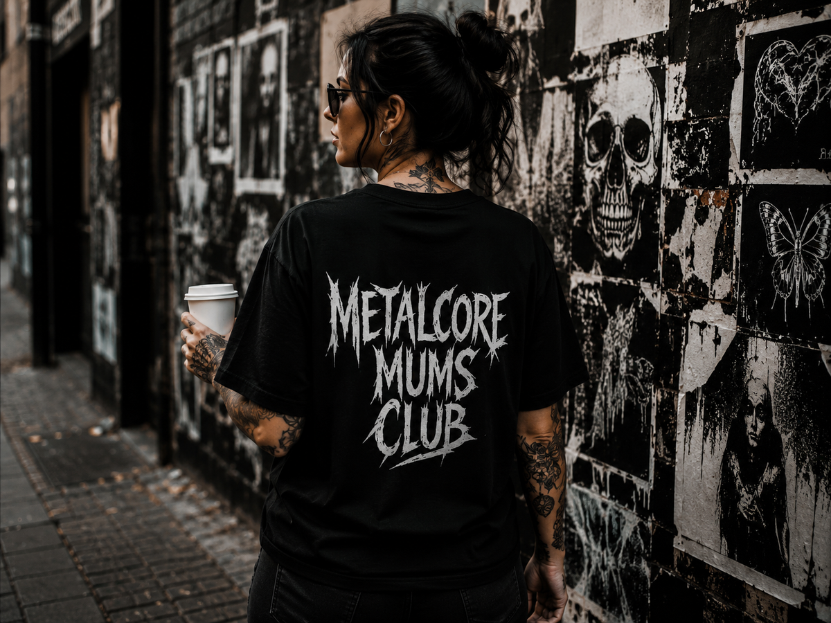 Metalcore Mums Club OG Oversized T-shirt